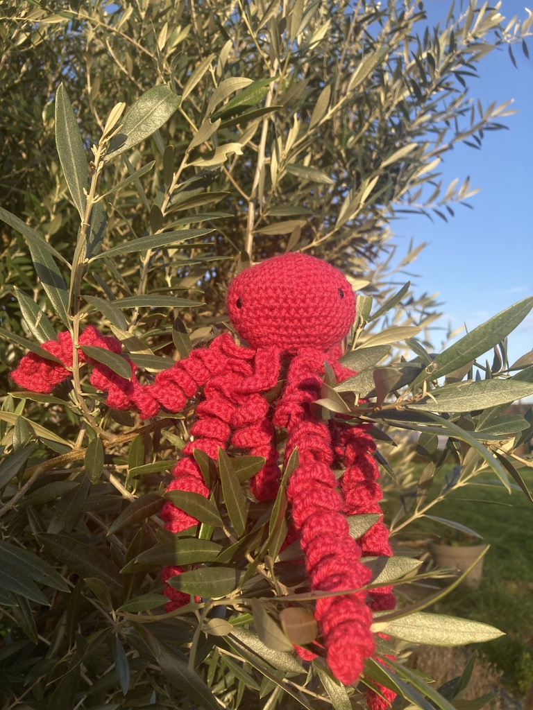 Pieuvre rose