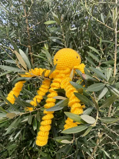 Pieuvre jaune